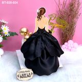  Bánh Quà tặng 20/10 Cô Gái Váy Đen (BT-028-024) 