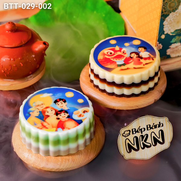 Hộp Bánh Trung Thu Đoàn viên - Rước đèn - Phá cỗ (BTT-029-002) 