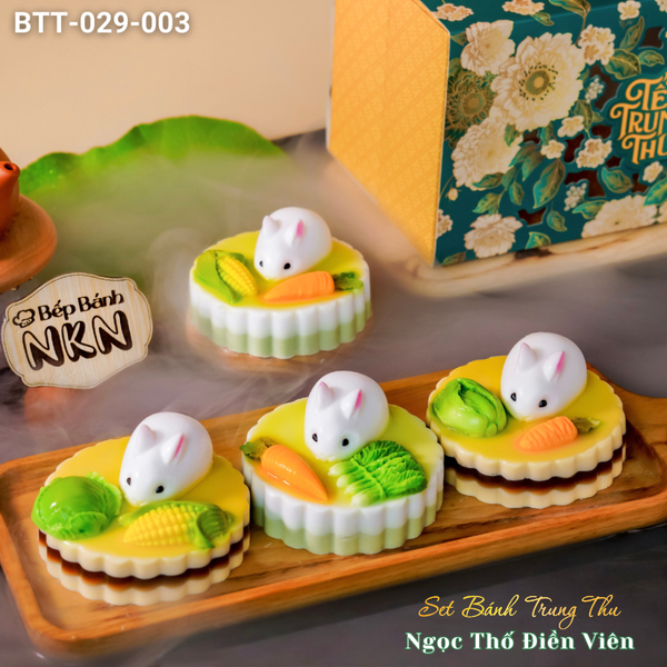  Hộp Bánh Trung Thu Ngọc Thố Điền Viên (BTT-029-003) 