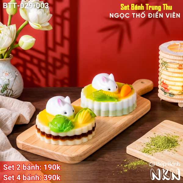  Hộp Bánh Trung Thu Ngọc Thố Điền Viên (BTT-029-003) 