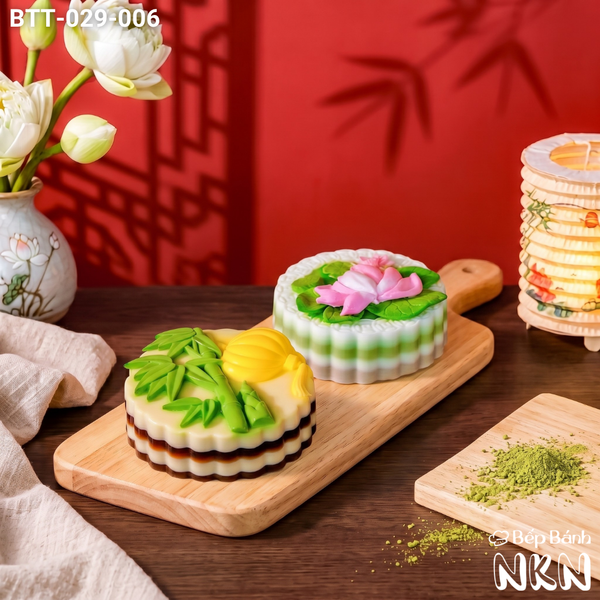 Hộp Bánh Trung Thu Giao Trúc Liên Hoa (BTT-029-006) 