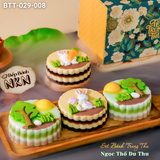  Hộp Bánh Trung Thu Ngọc Thố Du Thu (BTT-029-008) 