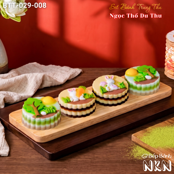  Hộp Bánh Trung Thu Ngọc Thố Du Thu (BTT-029-008) 