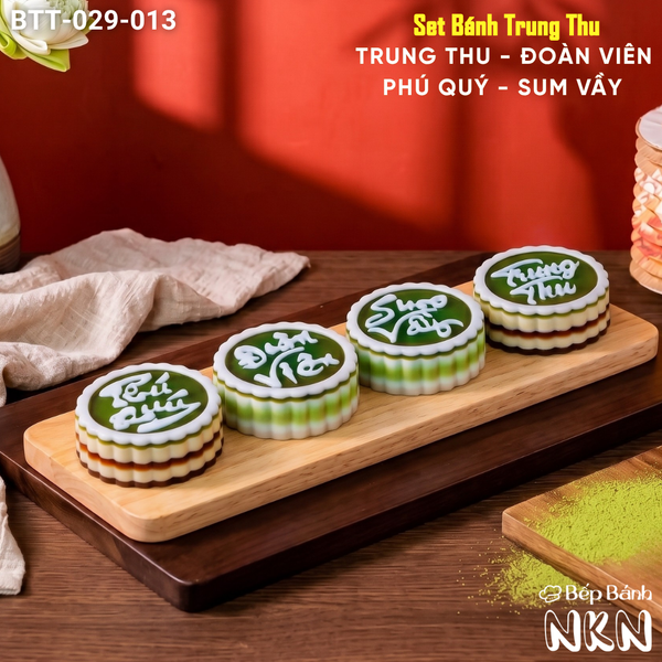  Hộp Bánh Trung Thu Trung Thu - Đoàn Viên - Phú Quý - Sum Vầy (BTT-029-013) 