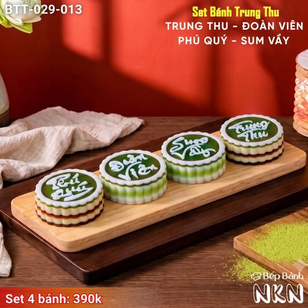  Hộp Bánh Trung Thu Trung Thu - Đoàn Viên - Phú Quý - Sum Vầy (BTT-029-013) 