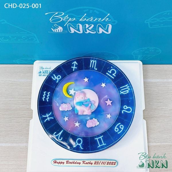  Bánh Sinh Nhật Cung Nhân Mã (CHD-025-001) 
