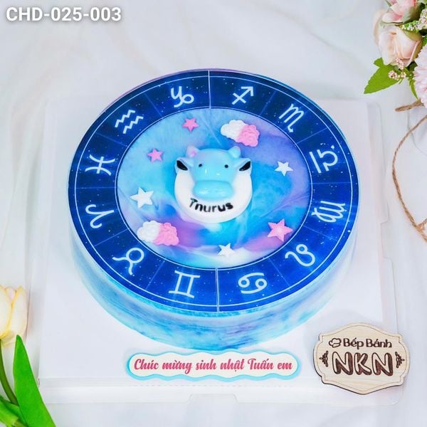  Bánh Sinh Nhật Cung Kim Ngưu (CHD-025-003) 