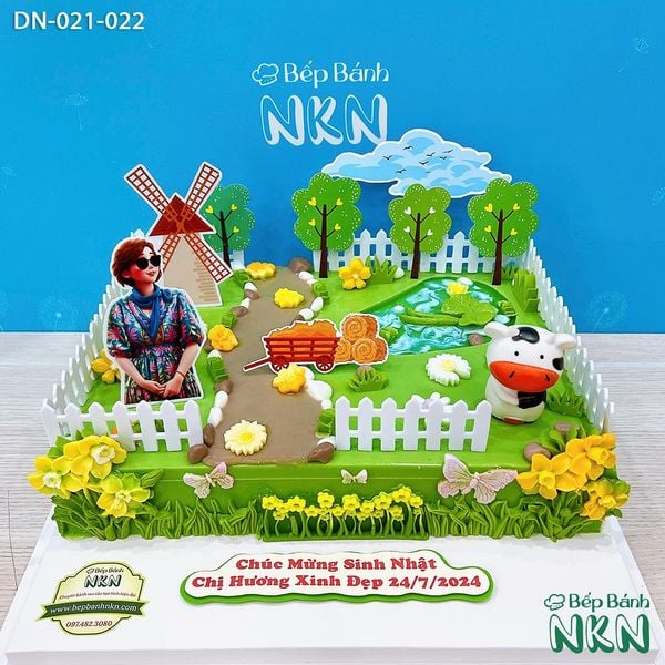  Bánh Sinh Nhật Nông Trại Bò Sữa (DN-021-022) 