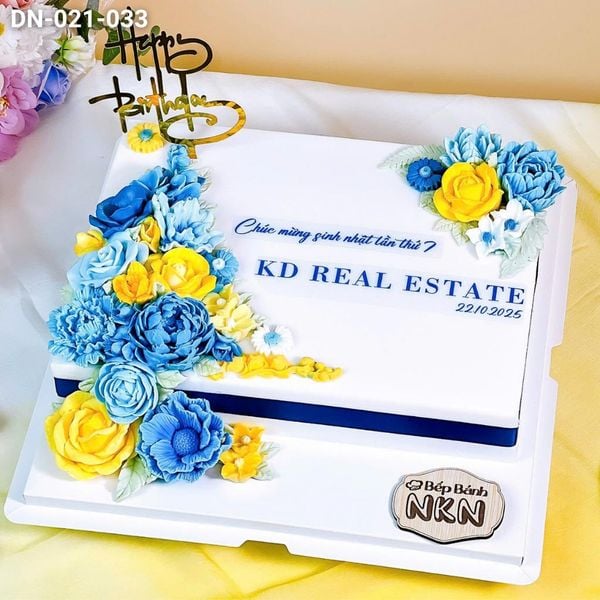  Bánh Kết Hoa Mừng Ngày Kỉ Niệm (DN-021-033) 