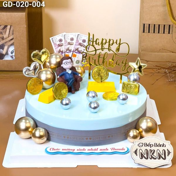  Bánh Sinh Nhật Cho KH Nam (GD-020-004) 