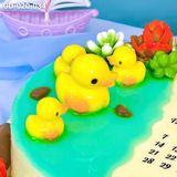  Bánh Sinh Nhật Sen Đá - Vịt Vàng (GD-020-034) 