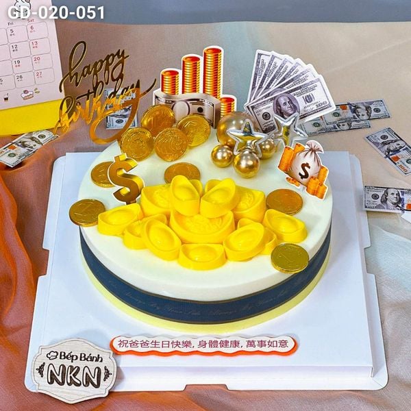  Bánh Sinh Nhật Kim Tiền (GD-020-051) 