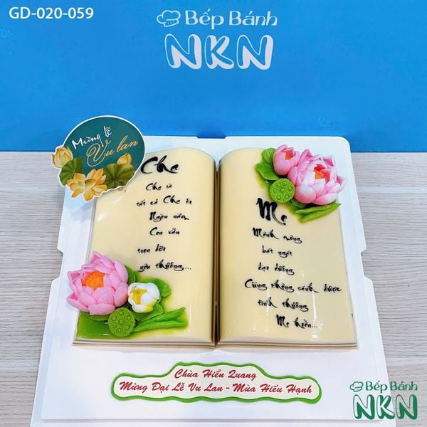  Bánh Kỷ Niệm Tặng Cha Mẹ (GD-020-059) 