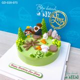  Bánh Sinh Nhật Gia Đình Mùa Đông (GD-020-075) 