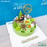  Bánh Sinh Nhật Gia Đình Mùa Đông (GD-020-075) 