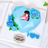  Bánh Sinh Nhật Mẹ Bồng Con (GD-020-086) 