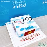  Bánh Sinh Nhật Quốc Kỳ (GD-020-087) 