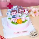  Bánh Sinh Nhật Nữ Bác Sĩ (GD-020-088) 