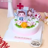  Bánh Sinh Nhật Nữ Bác Sĩ (GD-020-088) 