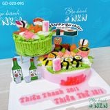  Tháp Bánh Sushi 2 Tầng (GD-020-095) 