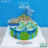  Bánh Kỷ Niệm Vượt Sóng Vươn Xa (GD-020-110) 