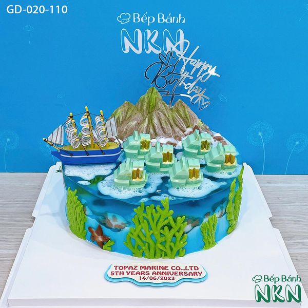  Bánh Kỷ Niệm Vượt Sóng Vươn Xa (GD-020-110) 