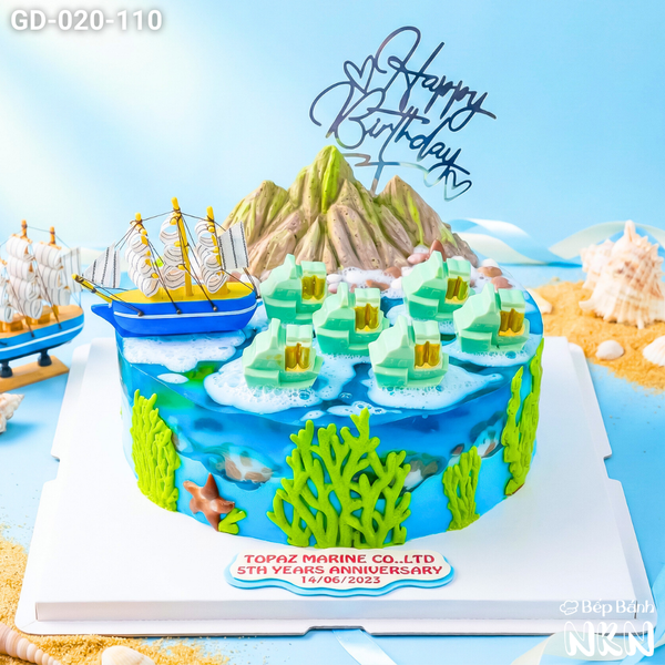  Bánh Kỷ Niệm Vượt Sóng Vươn Xa (GD-020-110) 