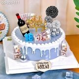  Bánh Sinh Nhật Cho KH Nam (GD-020-111) 