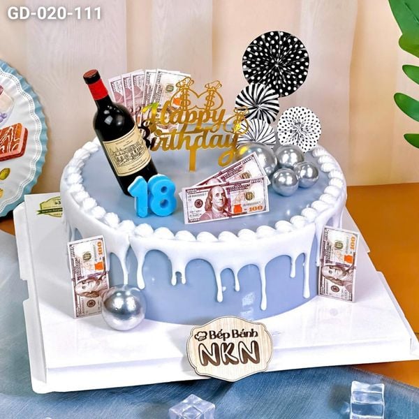  Bánh Sinh Nhật Cho KH Nam (GD-020-111) 