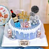  Bánh Sinh Nhật Cho KH Nam (GD-020-111) 