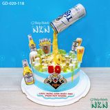  Bánh Sinh Nhật Rót Bia Tiger Bạc (GD-020-118) 