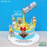  Bánh Sinh Nhật Rót Bia Tiger Bạc (GD-020-118) 