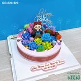  Bánh Sinh Nhật Sen Đá Bé Gái (GD-020-120) 