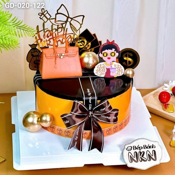  Bánh Sinh Nhật Quý Cô Hàng Hiệu (GD-020-122) 