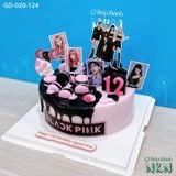  Bánh Sinh Nhật Black Pink (GD-020-124) 
