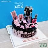  Bánh Sinh Nhật Black Pink (GD-020-124) 
