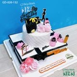  Bánh Sinh Nhật Hàng Hiệu Cho KH Nữ (GD-020-132) 