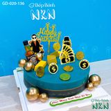  Bánh Sinh Nhật Cho Nam (GD-020-136) 