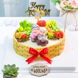  Bánh Kỷ Niệm Tặng Ông Bà, Cha Mẹ (GD-020-147) 