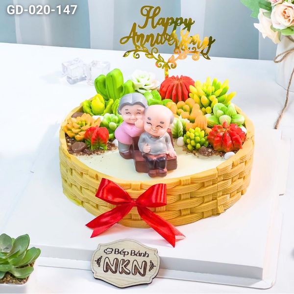  Bánh Kỷ Niệm Tặng Ông Bà, Cha Mẹ (GD-020-147) 