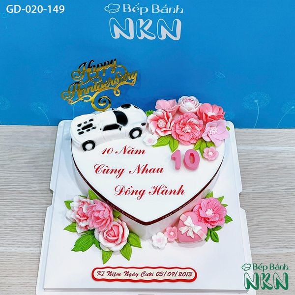  Bánh Kỷ Niệm 10 Năm Đồng Hành (GD-020-149) 