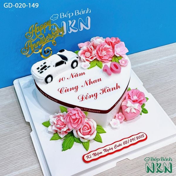  Bánh Kỷ Niệm 10 Năm Đồng Hành (GD-020-149) 