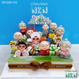  Bánh Sen Đá Gia Đình Đoàn Viên (GD-020-152) 