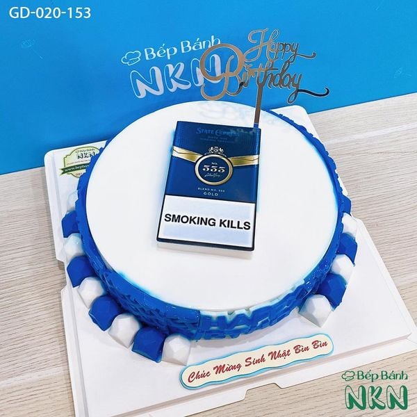  Bánh Sinh Nhật Gói Thuốc Lá (GD-020-153) 