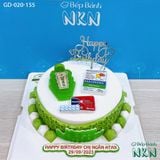  Bánh Sinh Nhật Chai Dầu Gió, Vỉ Thuốc (GD-020-155) 