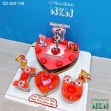 Set Bánh Sinh Nhật I <3 U  (GD-020-158) 