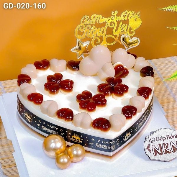  Bánh Sinh Nhật Trái Tim (GD-020-160) 