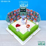  Bánh Sinh Nhật Sân Bóng Chày (GD-020-178) 