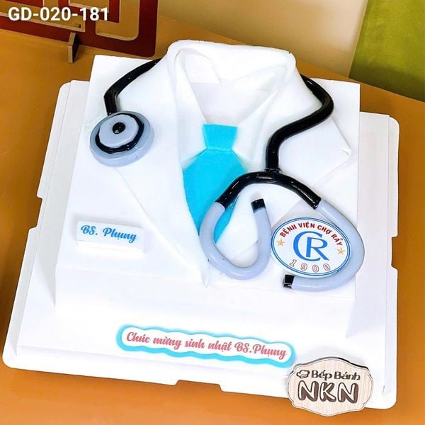  Bánh Sinh Nhật Áo Bác Sĩ (GD-020-181) 