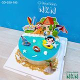  Bánh Sinh Nhật Gia Đình Du Lịch Biển (GD-020-185) 